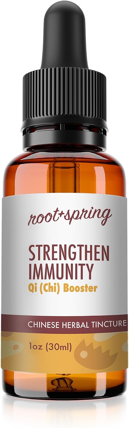 Qi Booster Herbal Tincture – Immune Support with Traditional Chinese Herbs (30 ml) - görsel 1
