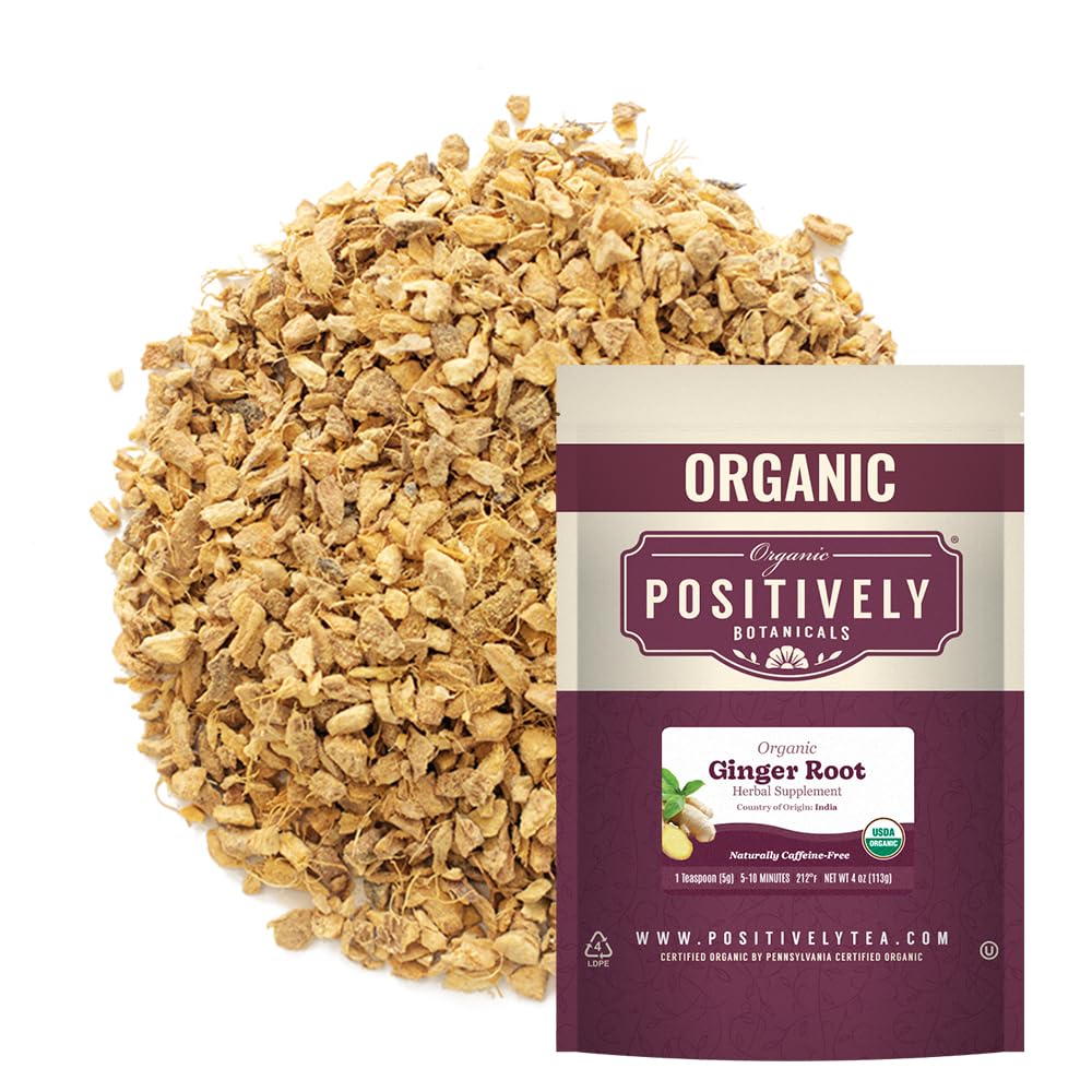 Organic Positively Botanicals Company, Burdock Root Herbal Tea, Loose Leaf, 113g - görsel 10