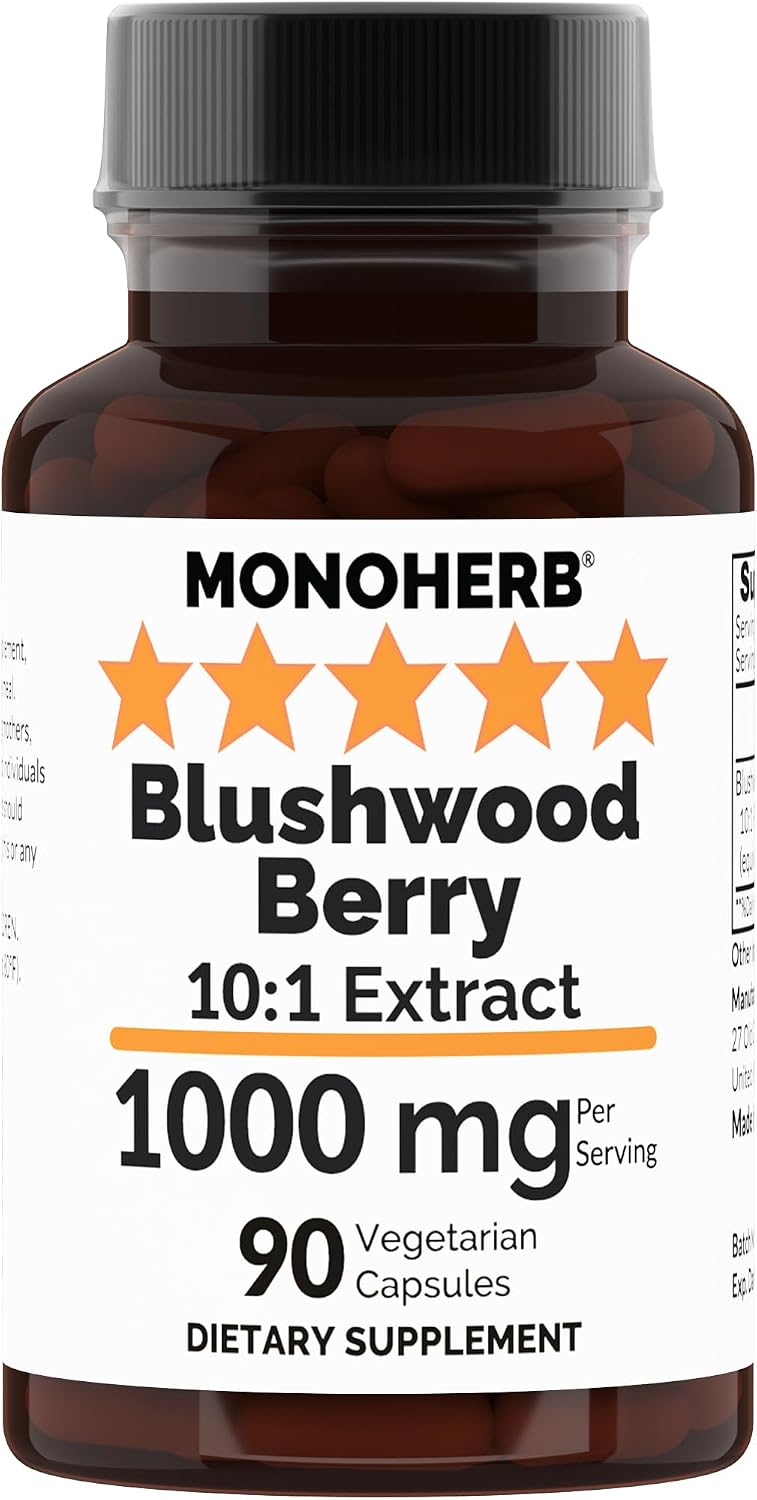 MONOHERB Blushwood Berry 10:1 Extract - 1000 mg per Serving - 45 Servings - görsel 1