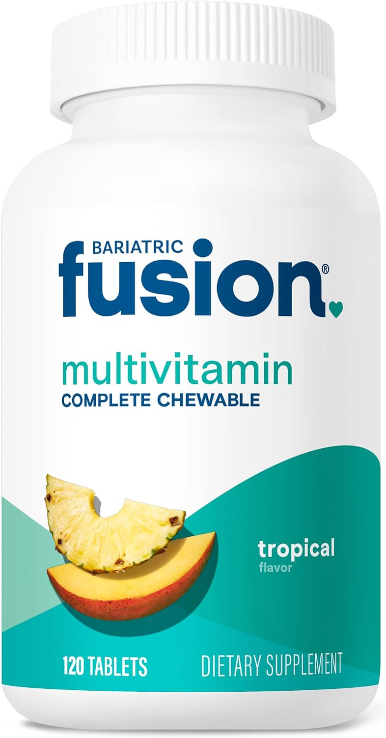 Bariatric Fusion Complete Chewable Multivitamin with Iron - Tropical Flavour - görsel 1