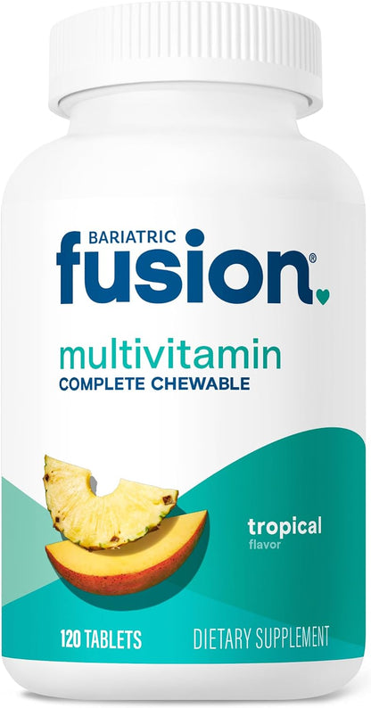 Bariatric Fusion Complete Chewable Multivitamin with Iron - Tropical Flavour