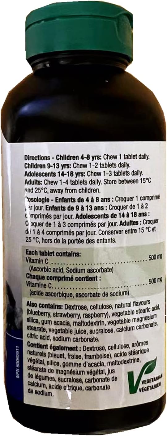 Vitamin C - Wild Blueberry - 500 mg - görsel 7
