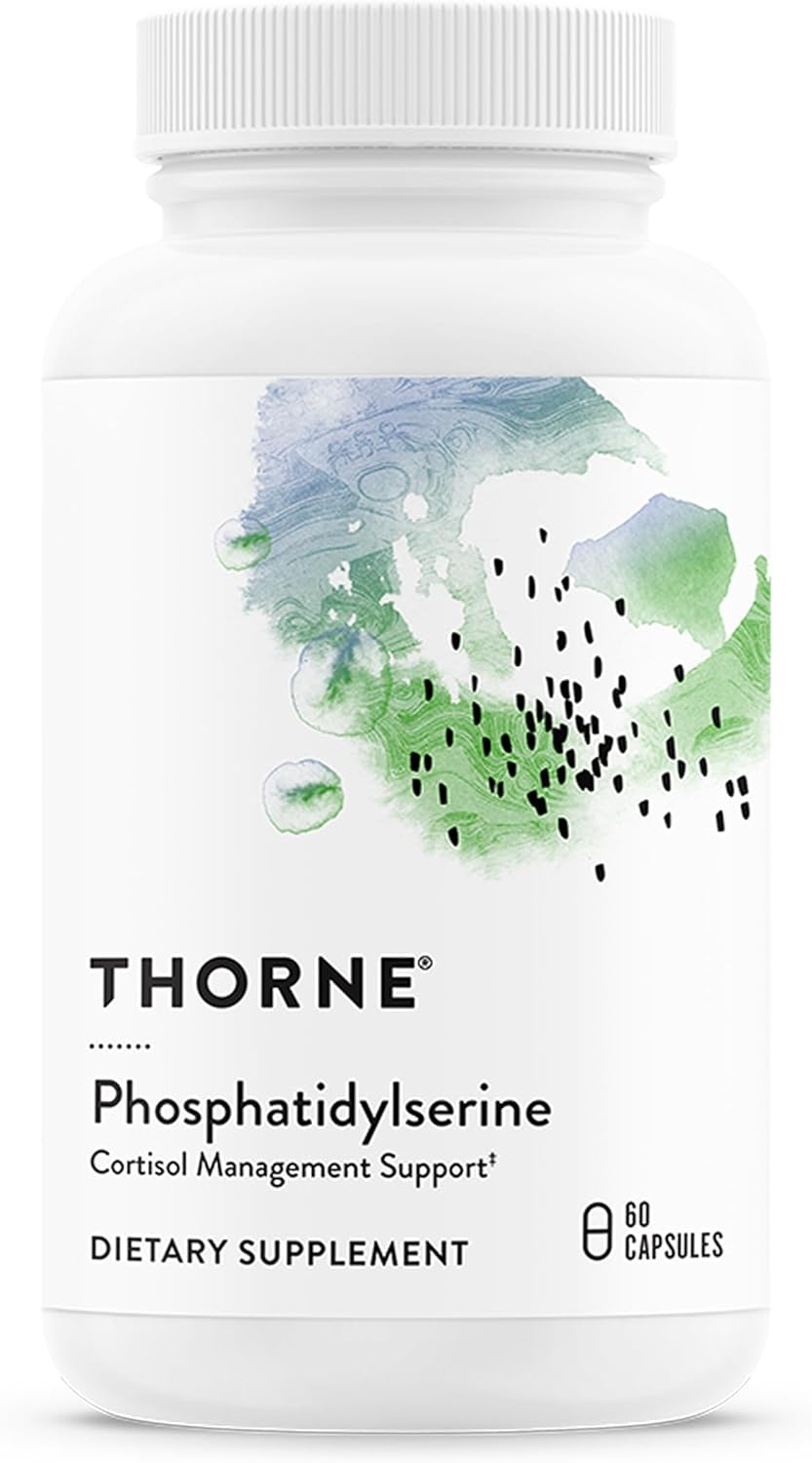 THORNE Phosphatidylserine – Cognitive Function & Stress Support Food Supplement – 60 Capsules - görsel 1