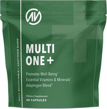 MultiOne Daily Multivitamin for Men and Women - Essential Nutrients and Minerals for Optimum Health (60 Capsules)