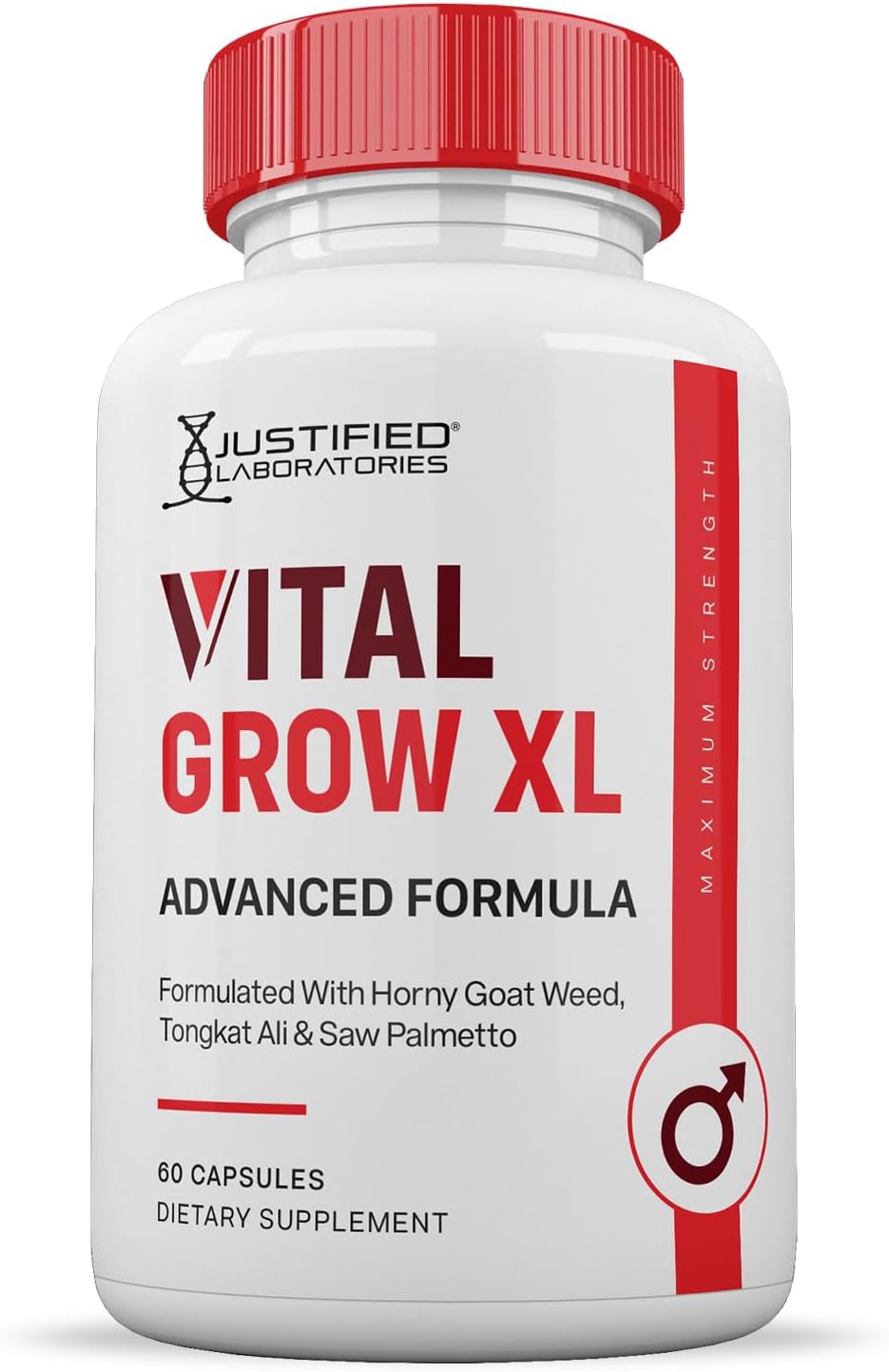 Vital Grow XL Capsules – 3 Pack, 1484mg Advanced Formula for Men (180 Capsules) - görsel 4