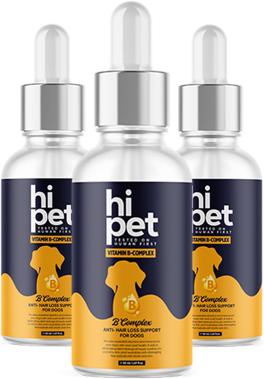 HiPet Vitamin B Complex for Dogs, Supports Metabolism and Increases Energy Levels, 50ml (Pack of 6) - görsel 10