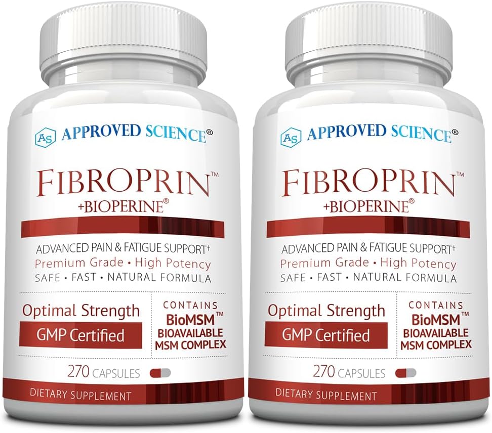 Approved Science Fibroprin – Nerve & Muscle Support (270 Capsules, 3-Month Supply) - görsel 7