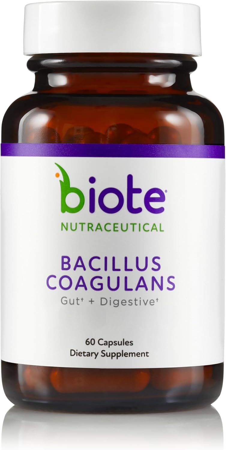 Biote Nutraceuticals Bacillus COAGULANS – Gut & Digestive (60 Capsules) - görsel 1