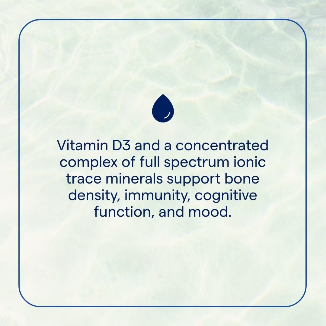 Trace Minerals Liquid Vitamin D3 with Ionic Trace Minerals, Natural Tropical Cherry, 473 ml (32 Servings) - görsel 2