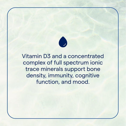 Trace Minerals Liquid Vitamin D3 with Ionic Trace Minerals, Natural Tropical Cherry, 473 ml (32 Servings)
