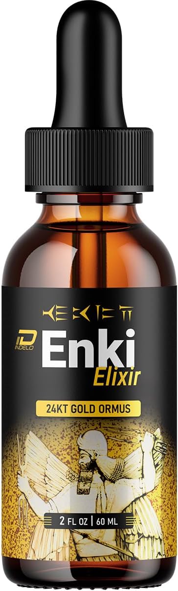 Enki Elixir Drops – Natural Wellness Liquid Supplement - görsel 1