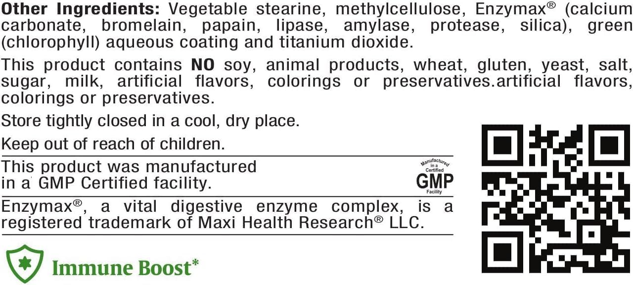 Maxi Health Vitamin C 1050mg – Buffered C Complex with Calcium Ascorbate & Bioflavonoids – 90 Tablets - görsel 9