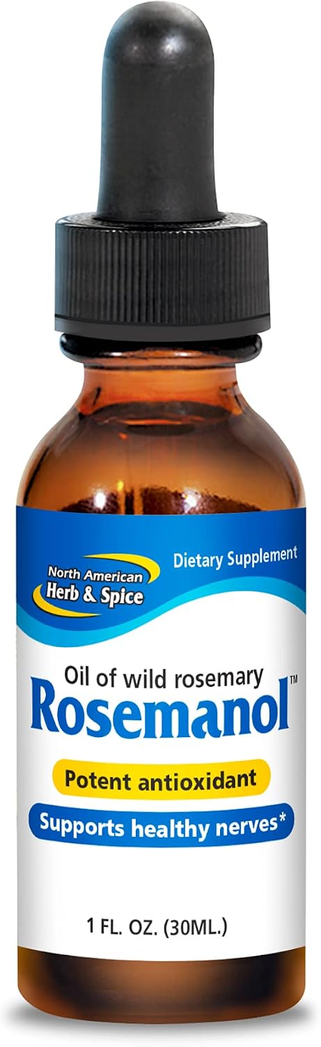 Rosemanol Wild Rosemary Oil - Nerve Health & Antioxidant Support - görsel 1