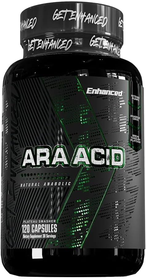 Enhanced Labs Arachidonic Acid Supplement – 350mg, 120 Capsules - görsel 1