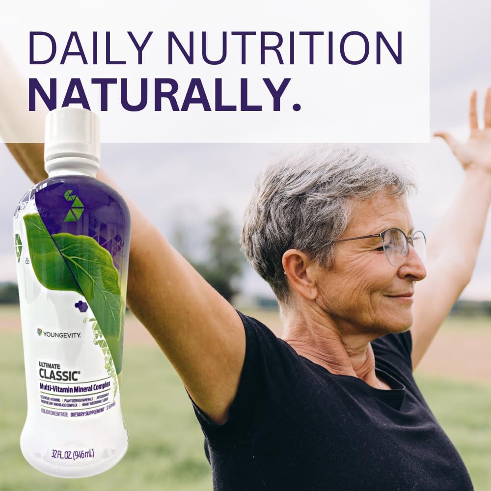 Youngevity Ultimate Classic® - Mega Multivitamin & Mineral Complex - Highly Absorbable Liquid (946 ml) - görsel 4