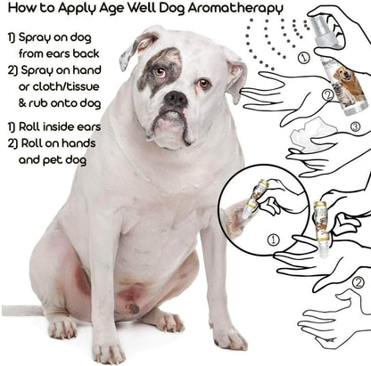 The Blissful Dog American Bulldog Age Well Dog Aromatherapy