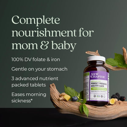 New Chapter Advanced Perfect Prenatal Vitamins - 270 Tablets