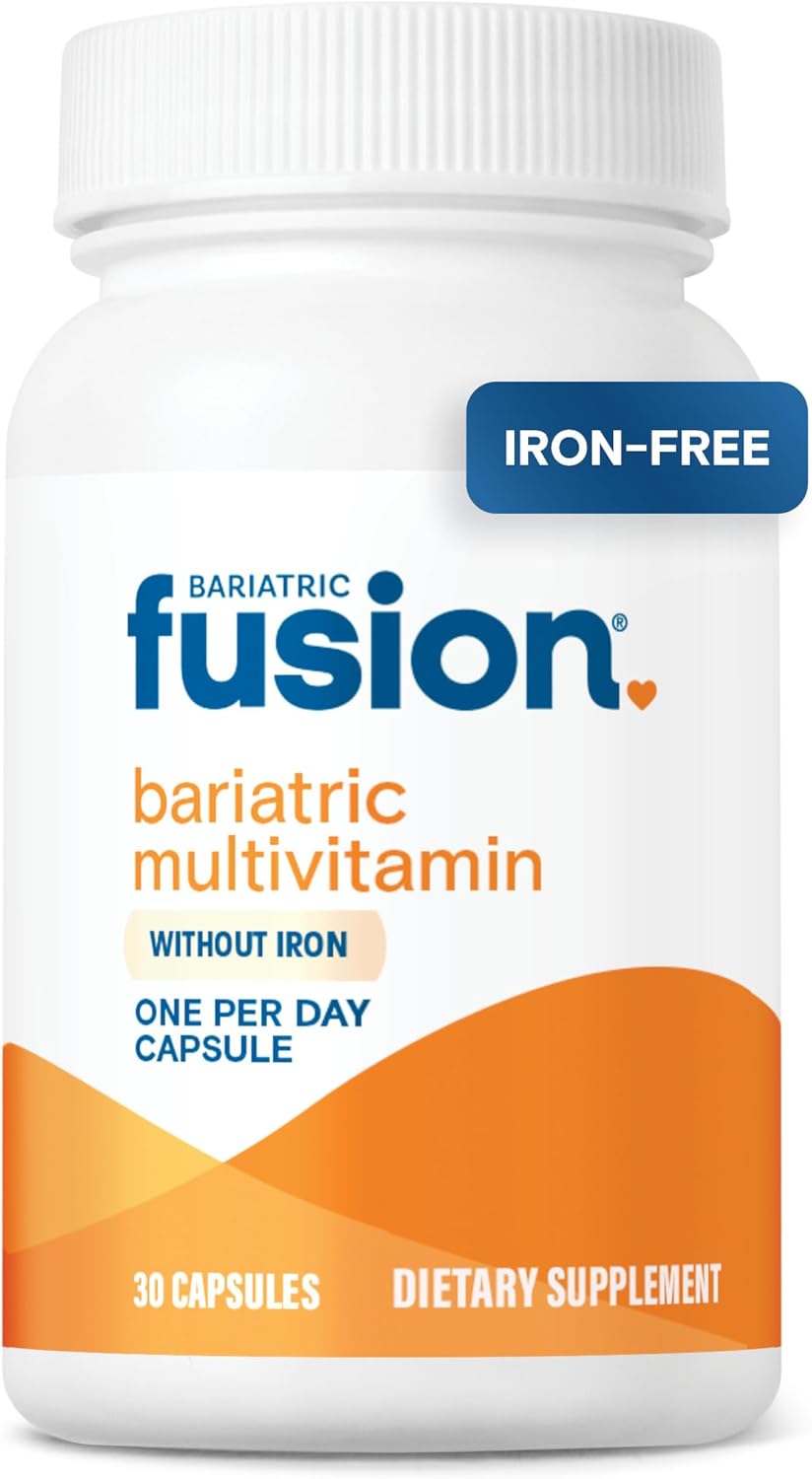 Bariatric Fusion Bariatric Multivitamin Without Iron – Post Bariatric Surgery Patients – Iron Free – 60 Capsules - görsel 9