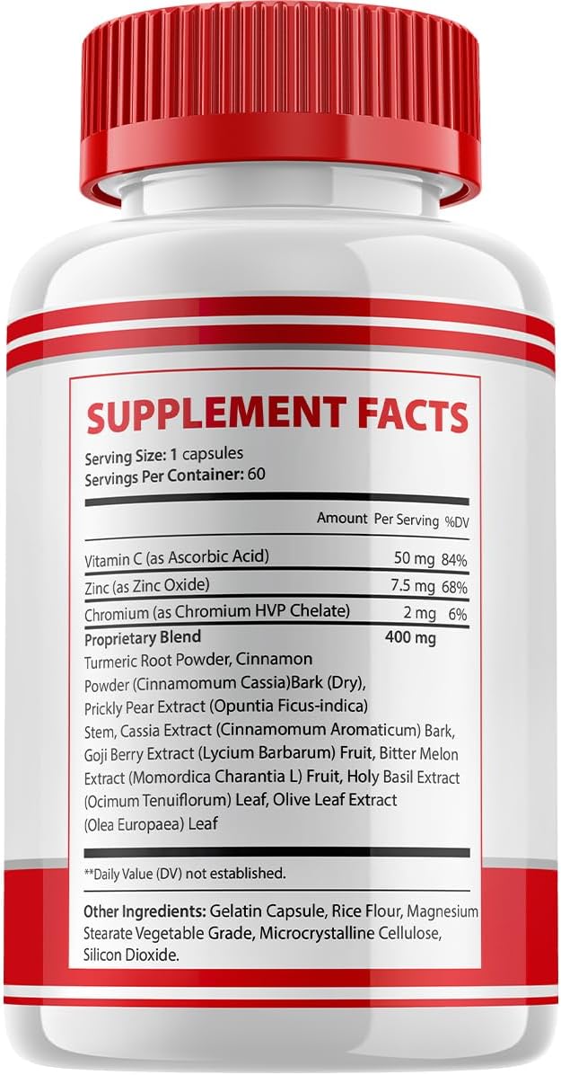 Cardio Flex Healthy Formula Supplement - Advanced Formula (5 Pack - 300 Capsules) - görsel 3
