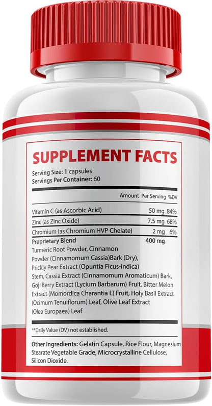 Cardio Flex Healthy Formula Food Supplement – Advanced Cardiovascular Support (2 Pack, 120 Capsules)
