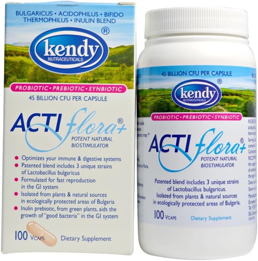 Kendy, Actiflora+, Potent Natural Biostimulator, 100 Vegetable Capsules - görsel 5