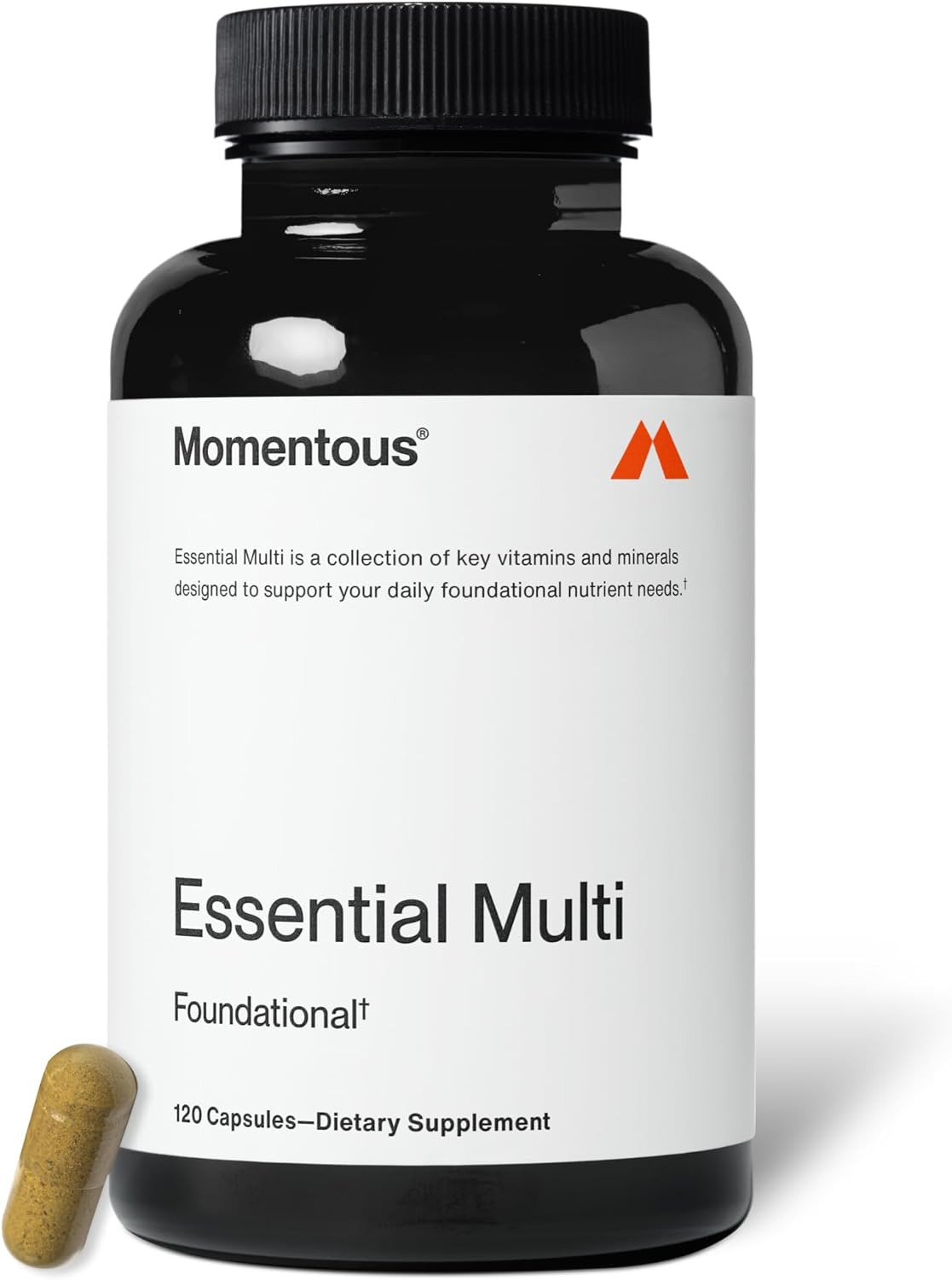 Momentous Essential Multivitamin - Complete Vitamin & Mineral Complex for Men & Women - görsel 1