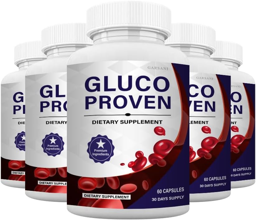 Gluco Proven Capsules - Gluco Proven Advanced Capsules (5 Pack, 300 Capsules) - görsel 1