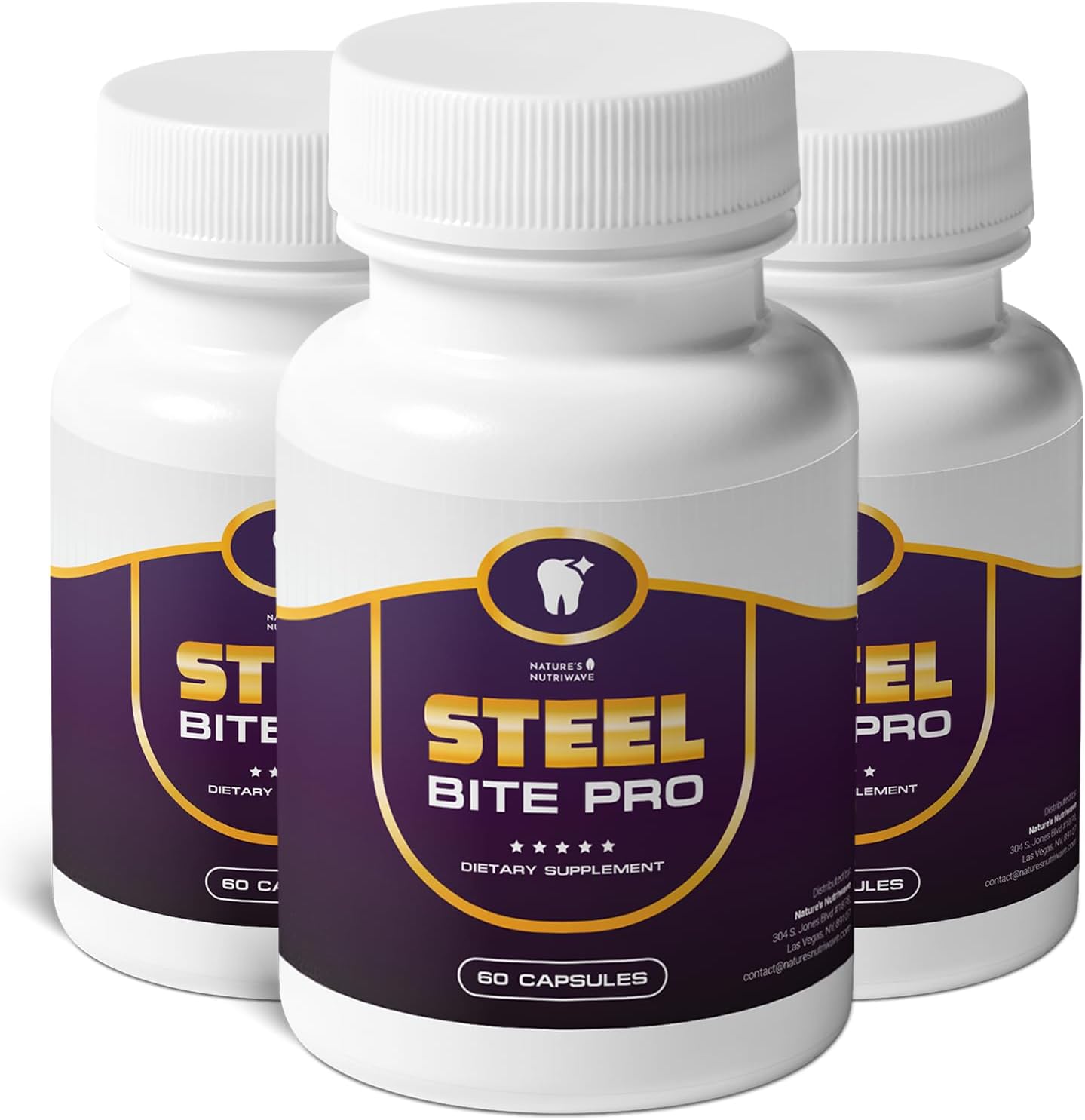 Steel Bite Pro – 23 Plant-Based Ingredients – 60 Capsules (1 Month Supply) - görsel 6