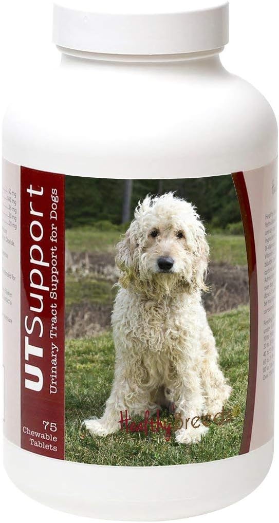 Healthy Breeds Goldendoodle Cranberry Chewables 75 Count - görsel 1