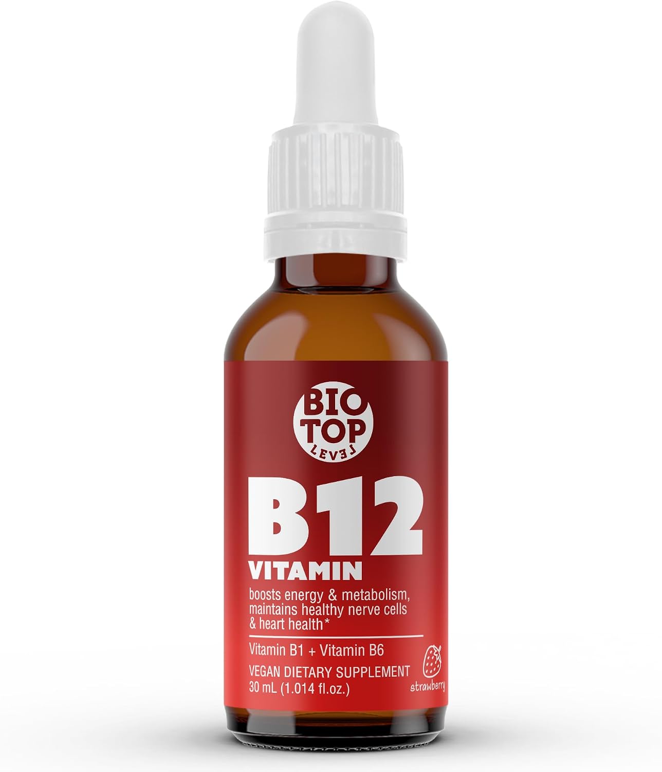 Vitamin B12 Sublingual Liquid Drops (5000 mcg) with B1 & B6 - Rapid Absorption Formula - görsel 1