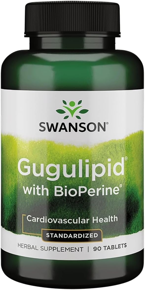 Swanson Gugulipid with Bioperine (Standardised) - 90 Tablets - görsel 1