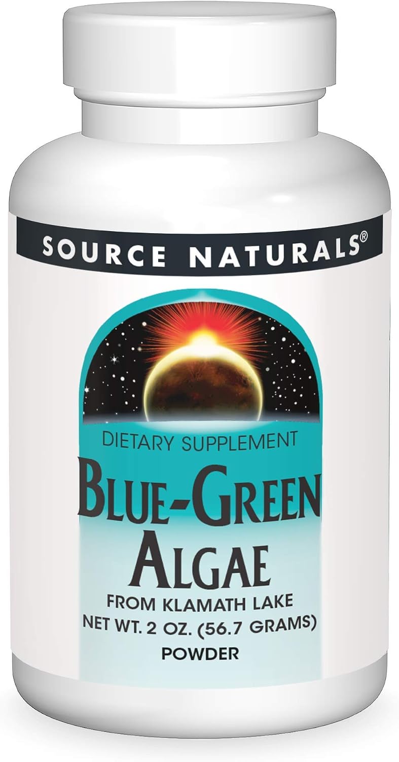 Source Naturals Blue-Green Algae from Klamath Lake - 60 g Powder - görsel 1
