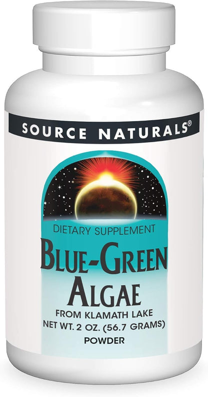 Source Naturals Blue-Green Algae from Klamath Lake - 60 g Powder