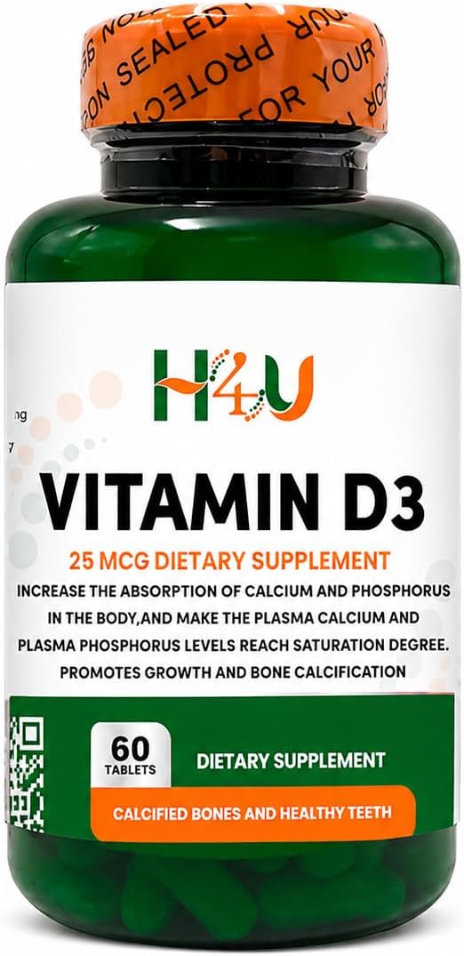 Spring Valley Extra Strength Vitamin D3 Softgels, 125 mcg (5000 IU), 250 Softgels - görsel 2