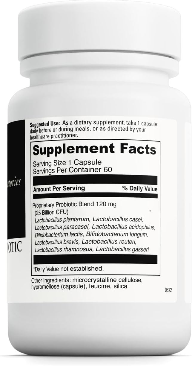 DAVINCI Labs Daily Best Probiotic - Food Supplement - Vegetarian - Gluten-Free - 60 Capsules - görsel 2