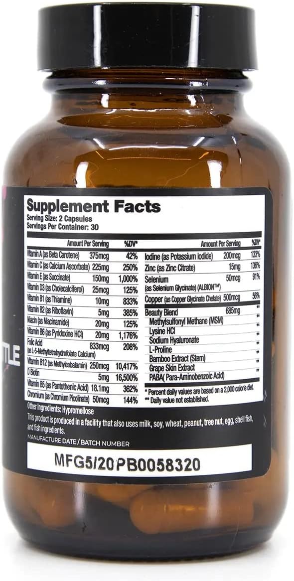DR. NIGMA Beauty in a Bottle for Healthy Hair, Skin and Nails - 60 Capsules - görsel 2