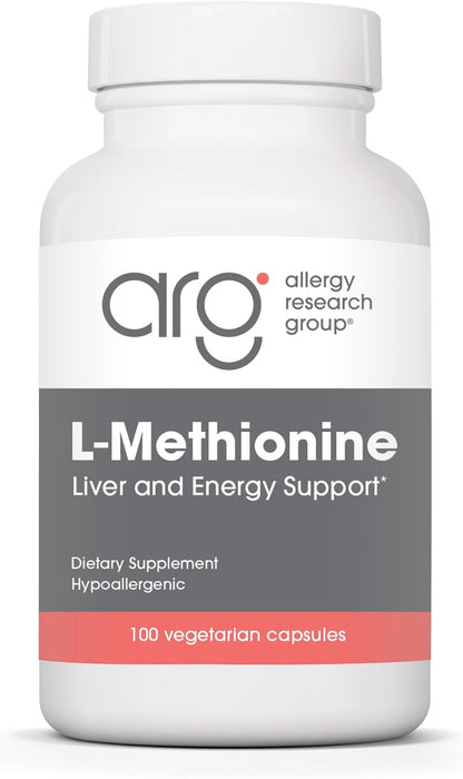 ARG L-Methionine - Essential Amino Acid Supplement (100 Capsules)