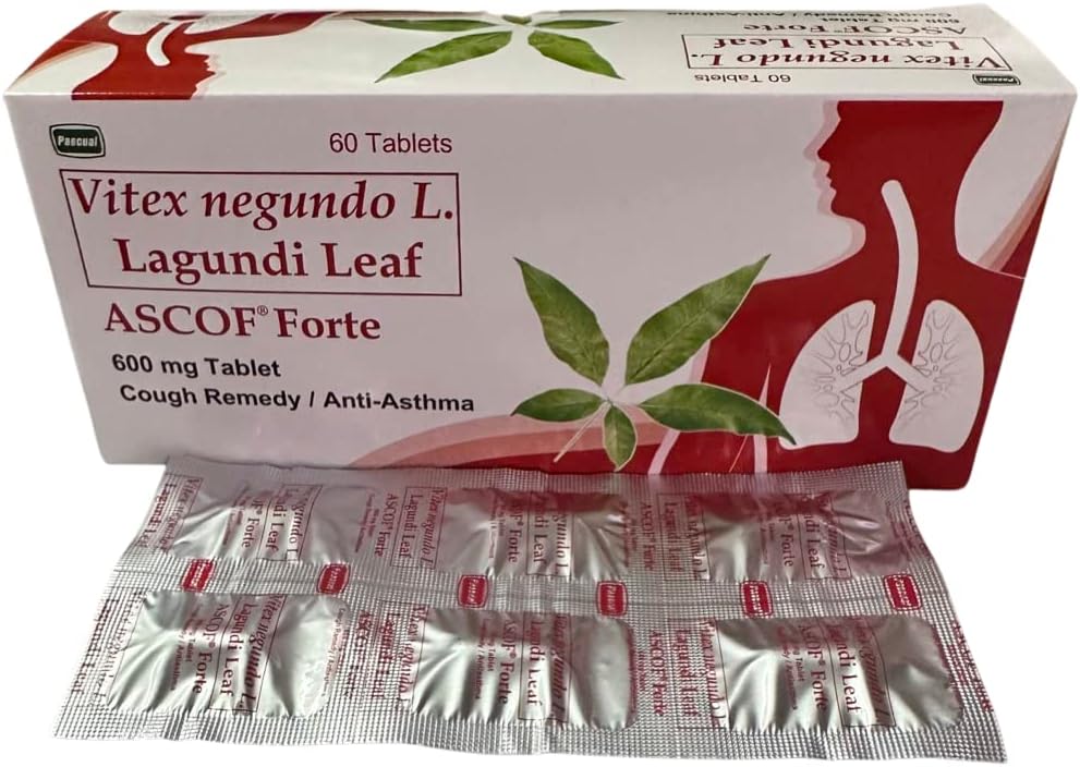 Ascof Forte Lagundi Leaf 60 Tablets - görsel 1