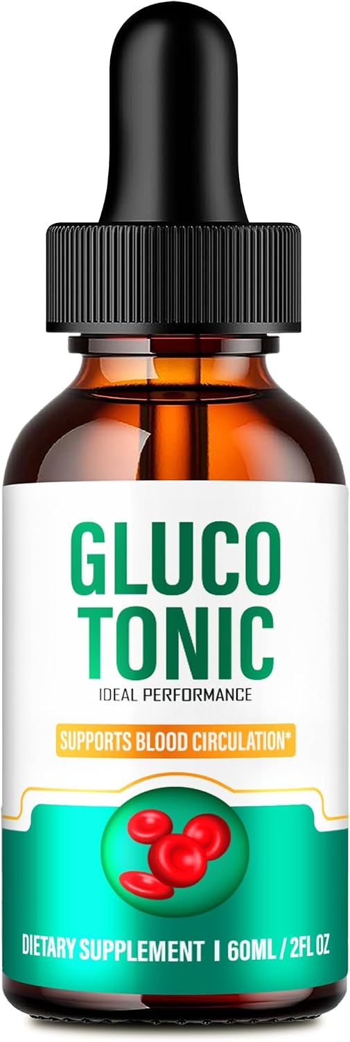 Gluco Tonic Drops - Blood Sugar Support Supplement Liquid Drops, Maximum Strength, 1 Pack - görsel 1