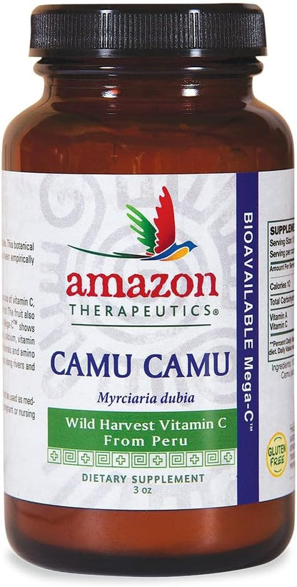 Camu-Camu Mega C 500 mg – Wild Crafted Vitamin C Supplement