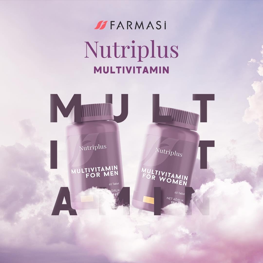 Farmasi Nutriplus Multivitamin & Mineral for Women - 60 Tablets - görsel 2