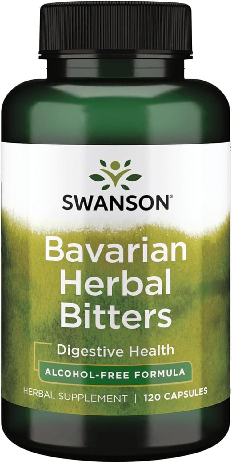 Swanson Ultra Bavarian Herbal Bitters, 120 Capsules - görsel 1
