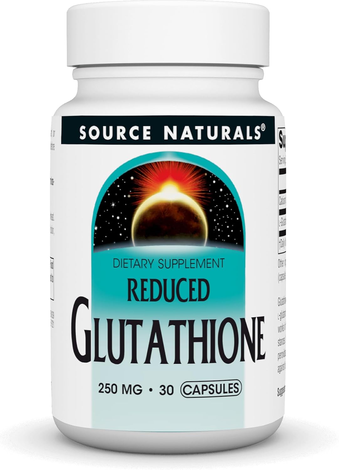 Source Naturals Glutathione 250mg - 30 Capsules - görsel 1