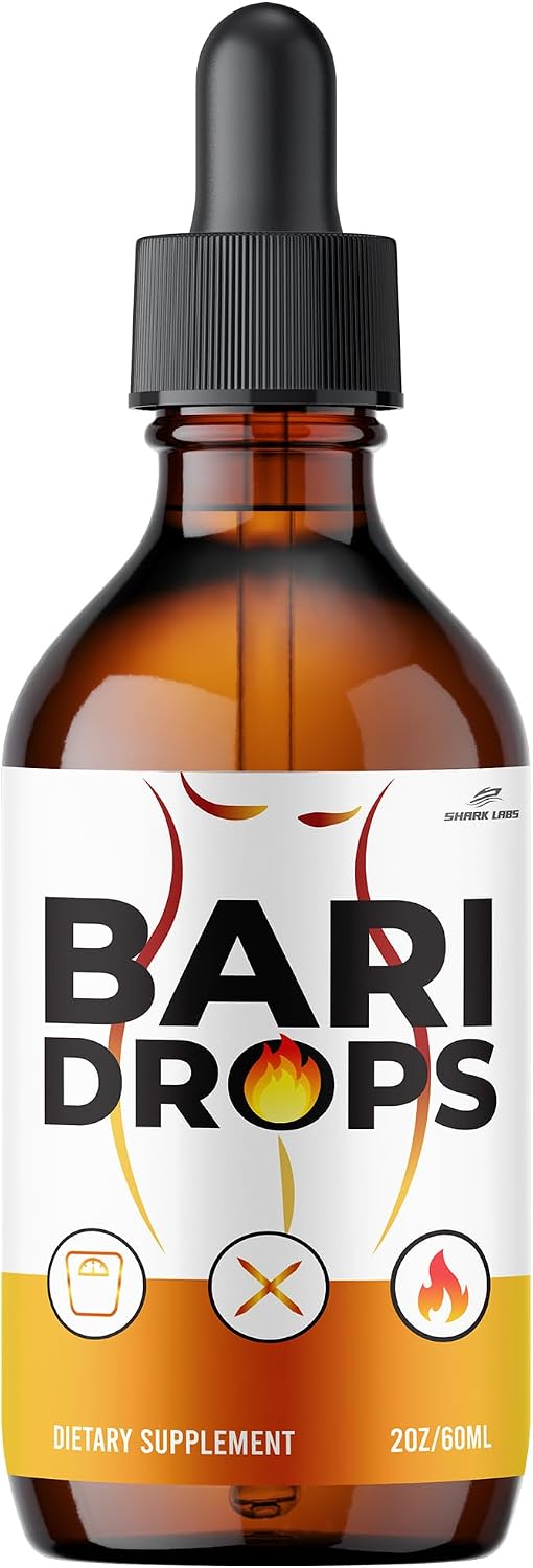 Bari Drops Supplement – Maximum Potency Liquid Extract Vitamin for Men and Women (60 mL, 1 Month Supply) - görsel 1