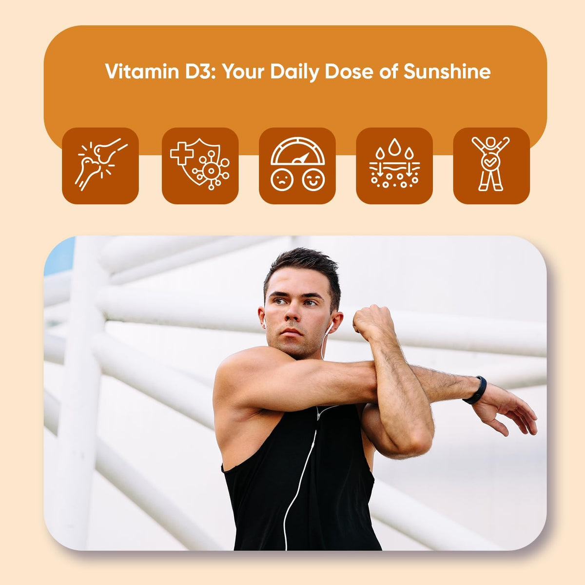 WeightWorld Vitamin D3 4000 IU (100mcg) - Vegan D3 from Lichen, 400 Tablets - görsel 3