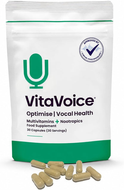 VitaVoice Nootropics & Vitamins for Vocal Health, Wellbeing & Mindset