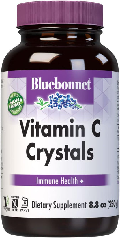 Bluebonnet Nutrition Vitamin C Crystals, 250 g (8.8 oz)