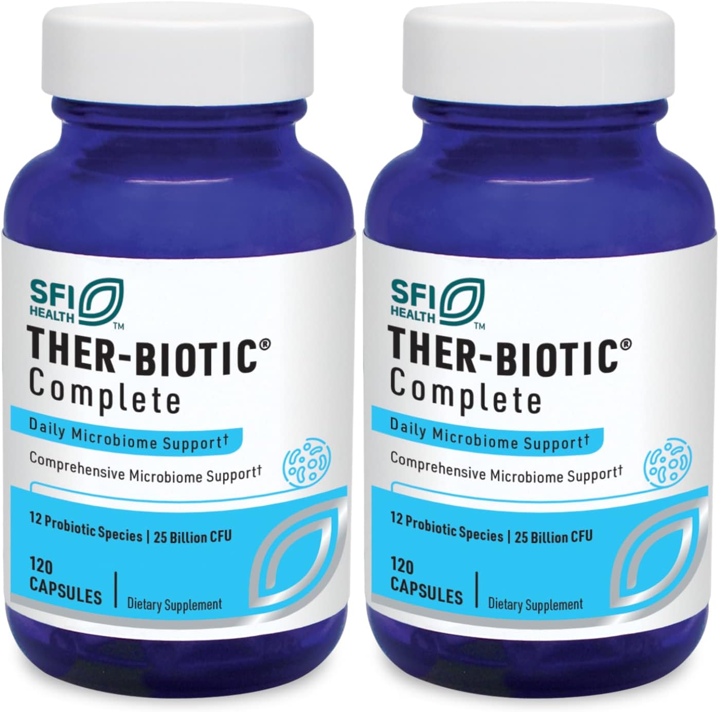 SFI Health Ther-Biotic Complete - 25 Billion CFU Probiotic, 12 Strains, 240 Capsules (2-Pack) - görsel 1