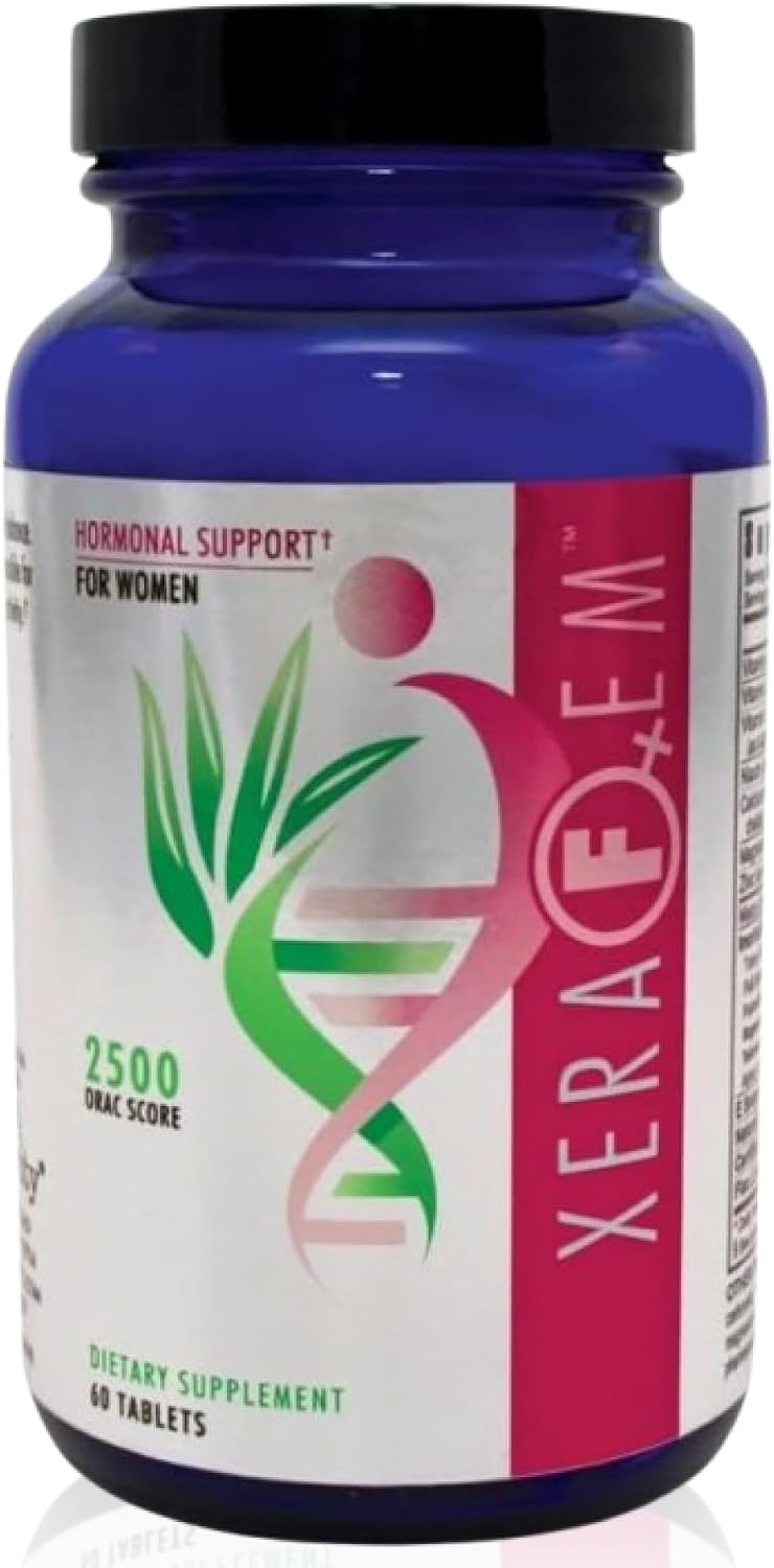 Youngevity XeraFem – Hormonal Support for Women with Vitamins, Minerals, Maca Root, and Grapeseed Extract – Supports Hormonal Balance and Immune Health – 60 Tablets - görsel 1