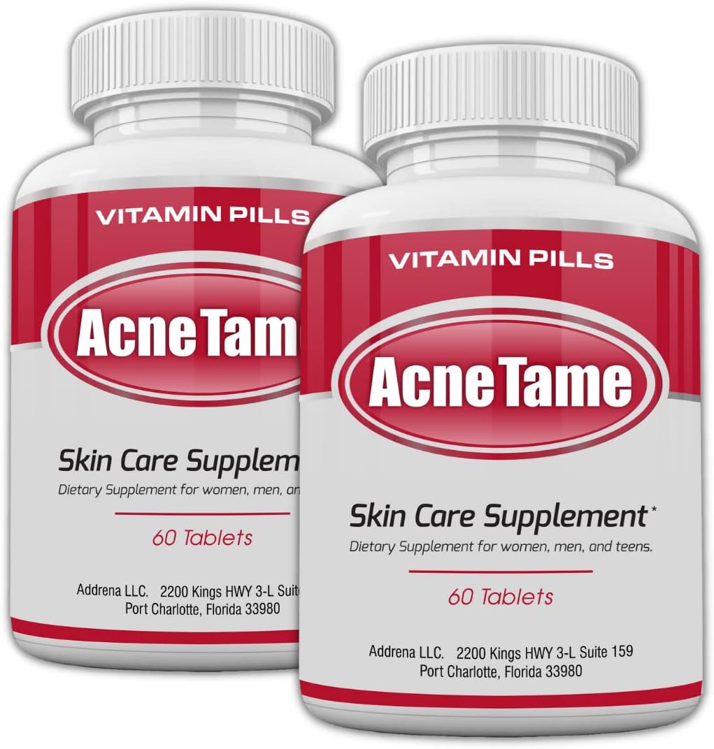 Acnetame Clear Skin Supplement – 2 Pack - görsel 1
